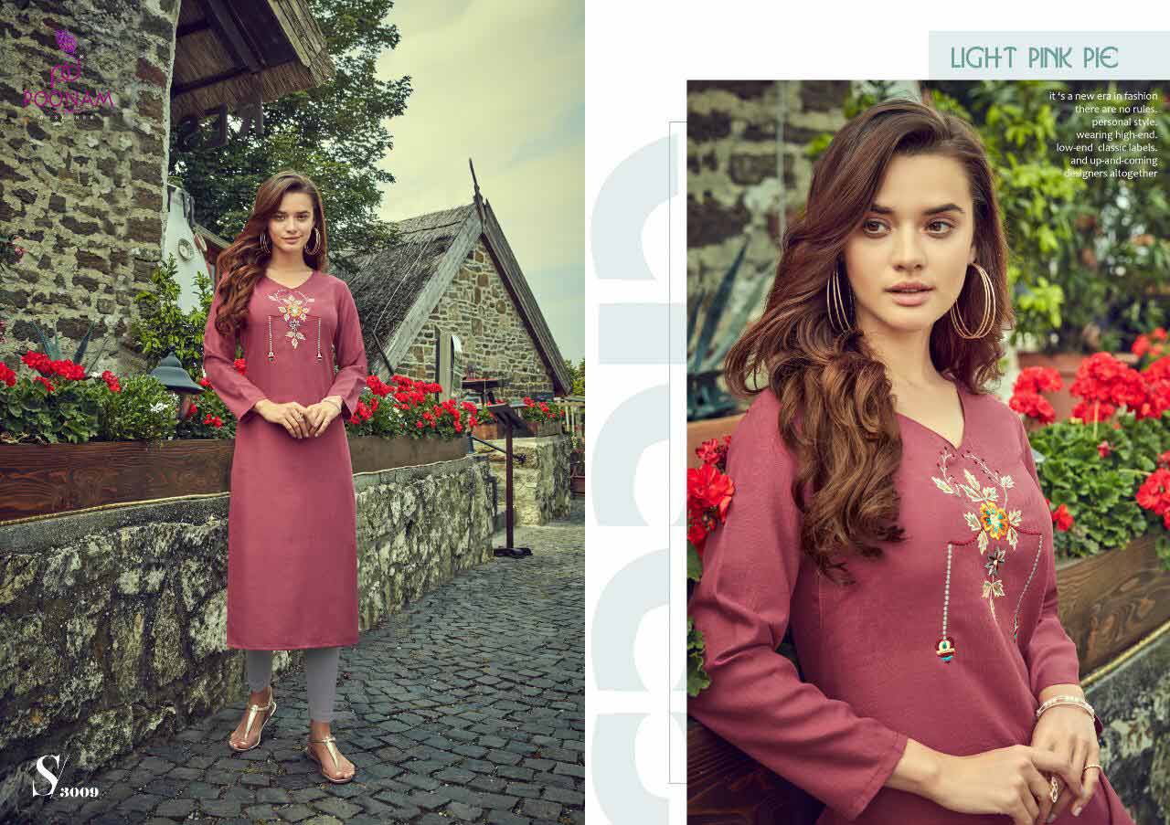 Poonam Designer Riva Vol-3 Cotton Kurti Clothing Poonam Designer Riva Vol-3 Cotton Kurti Clothing